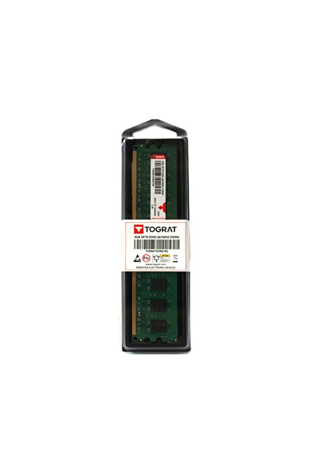 Tograt Tgr667d4n6/4g 4 Gb Ddr2 667 Mhz Cl6 Ram (sadece Amd Işlemcilerle Uyumlu) - 1