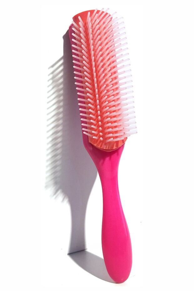 Styling Brush 9 Sıra Şekillendirme Fırçası Curly Girl Kıvırcık Kız Metodu Fırçası - 1