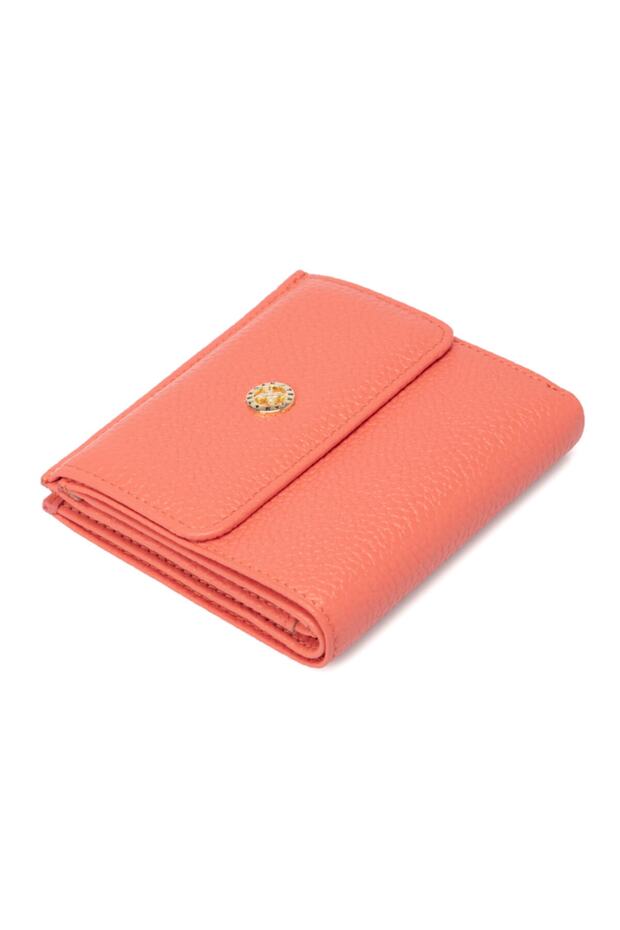 Red Leather Women's Wallet 05627d0j