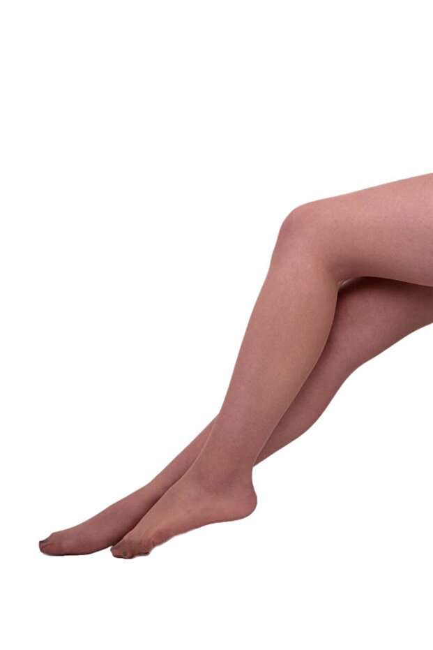 جوارب طويلة سوداء غير لامعة 005 - 1