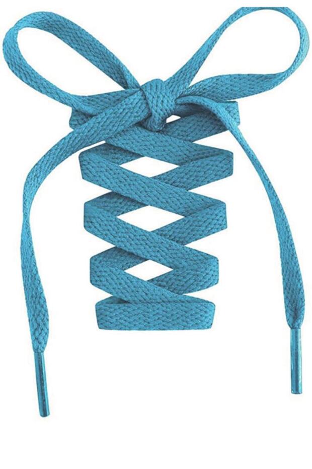 Blue Sports Shoe Laces 120 Cm 1 Pair