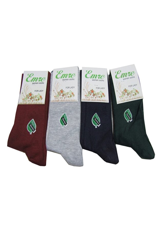 Women's 4 Pairs Emre Bamboo Seamless Socks