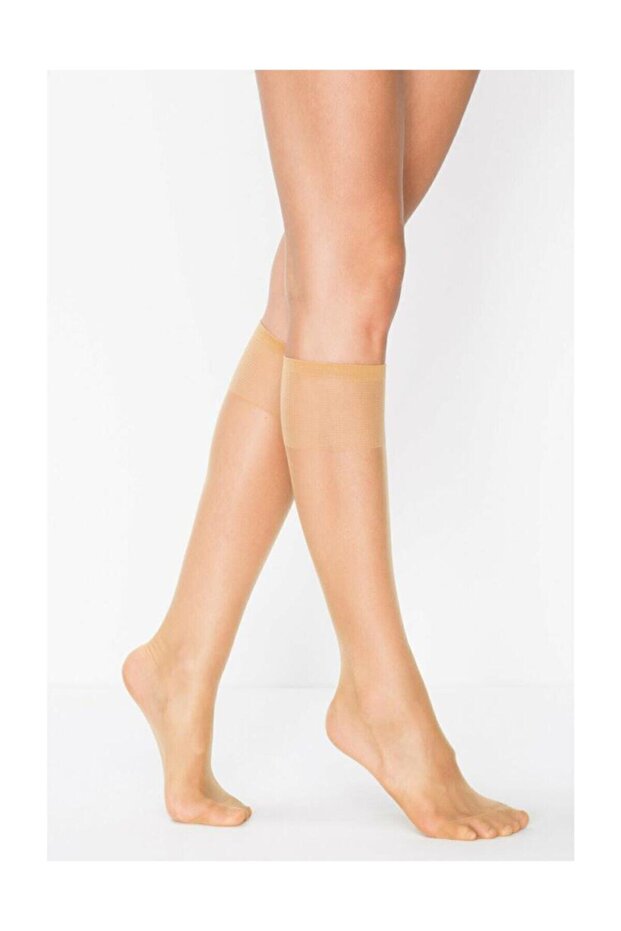 Momslab Super Thin Matte Knee-Length Trousers Socks 15 Den (24 Pieces)