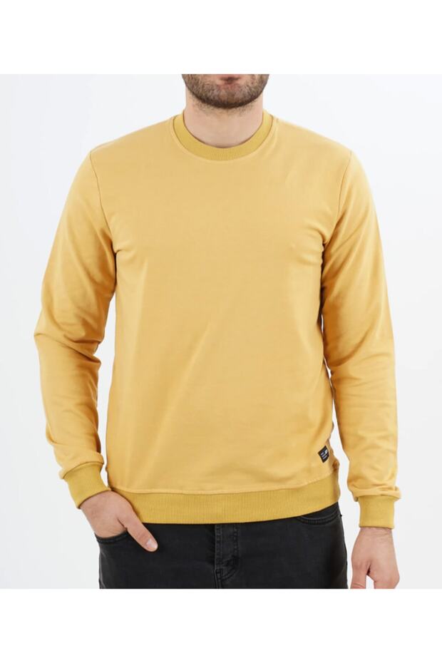 Iki Iplik Şardonsuz Sweat - 1