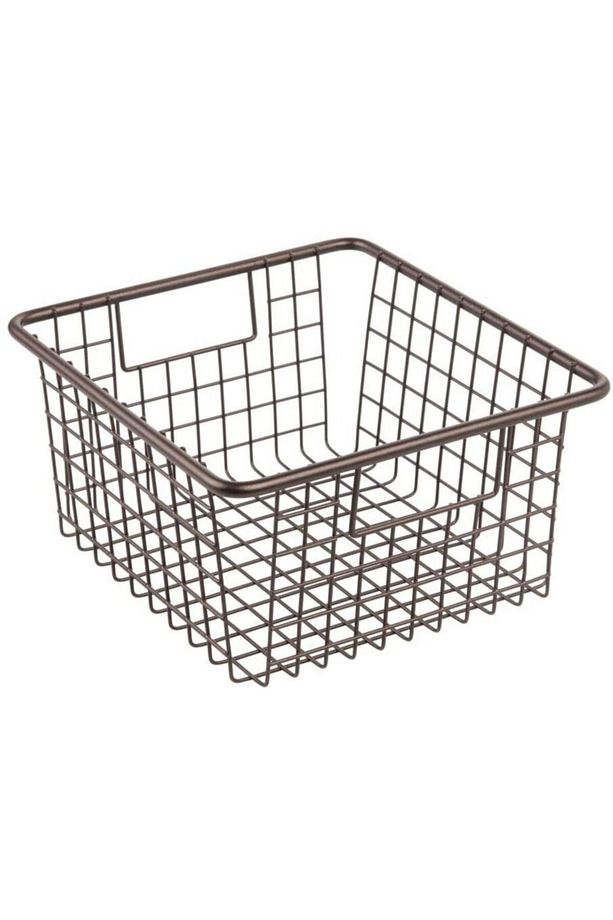 Çok Amaçlı Küçük Boy Kare Sepet – Siyah 26 X 23 X 13 Cm - 2