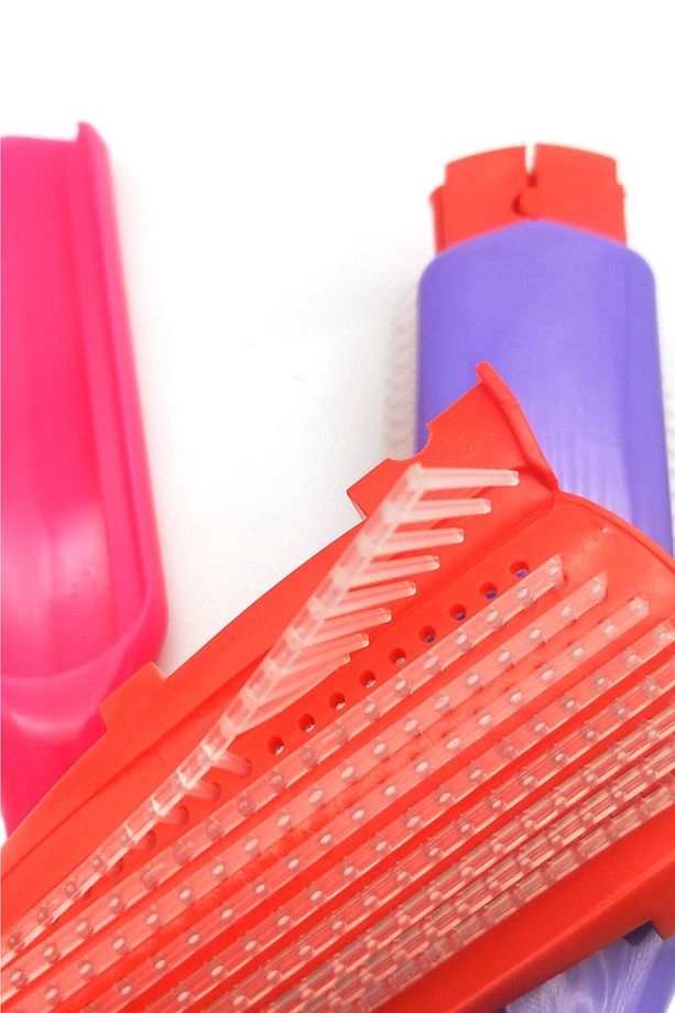 Styling Brush 9 Sıra Şekillendirme Fırçası Curly Girl Kıvırcık Kız Metodu Fırçası - 5
