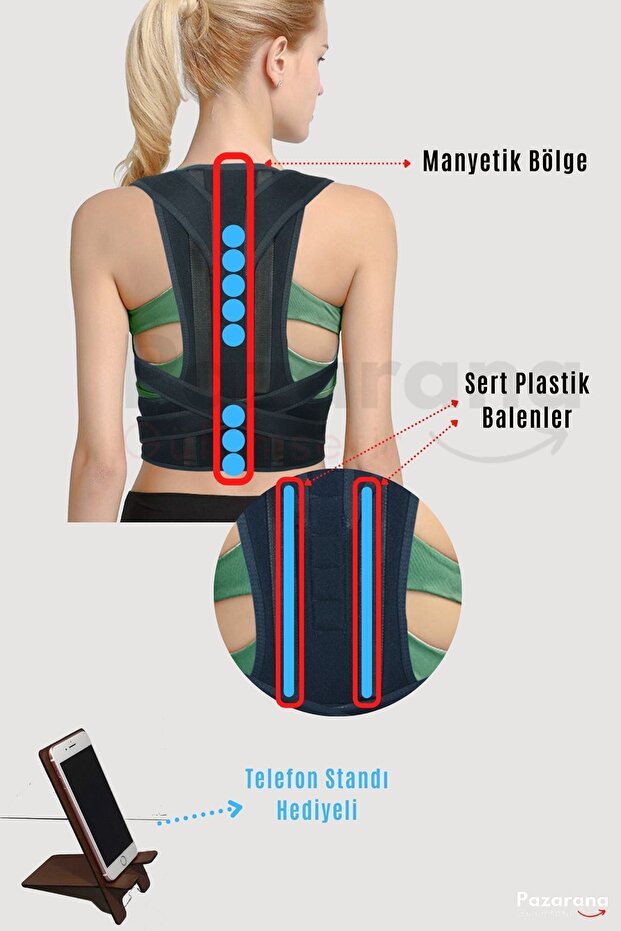Upright Posture Corset Men's Women's Back Corset Humpback Corset Upright Stop Apparatus Magnetic