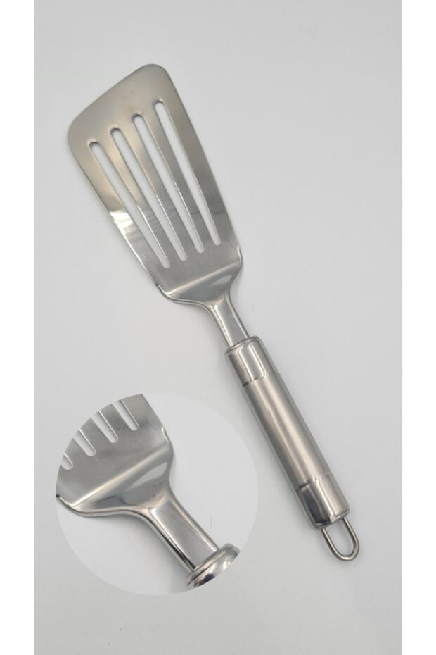 Çelik Delikli Spatula - 1