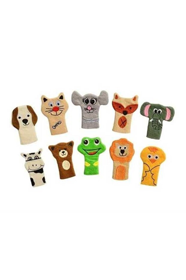 Animals Finger Puppet Set 10 Pieces