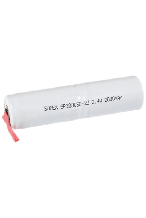 2.4v 2000 Mah 2li Üstüste Süpürge Pili - 1