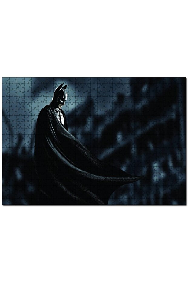 Batman At Night 500 Piece Puzzle Jigsaw Puzzle Mdf (Wooden)