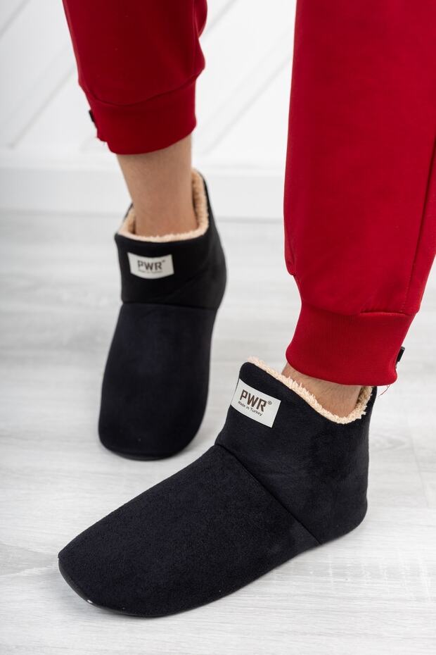 Unisex Panduf Ev Botu Yumuşak Ses Yapmaz Taban - 5