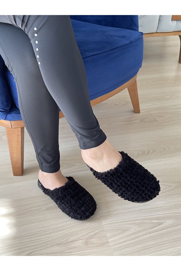 Kışlık Peluş Ev Terlik