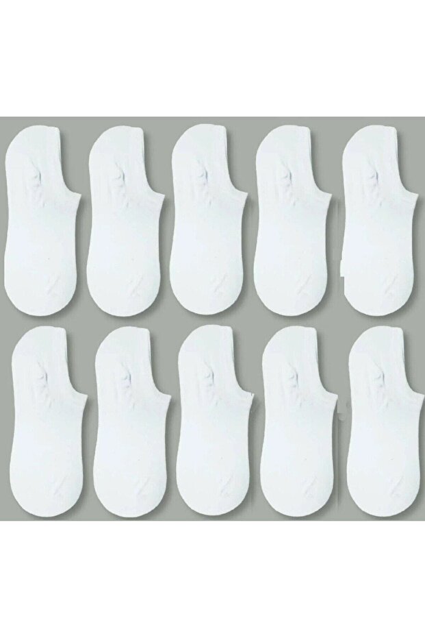 Momslab Women's Cotton Solid Color Ballerina Socks Pack of 12