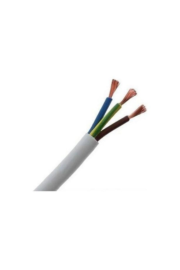 3x2,5 Ttr Tam Bakır Gerçek Kesit Cmk Kablo Klima - Sofben Için Uygun 1 Metre - 3