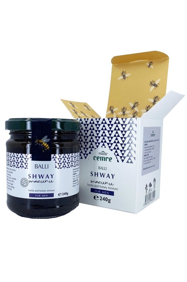 Shway Macun / Erkekler Için Güçlü Formül / Bitkisel Macun /240 gr - 2