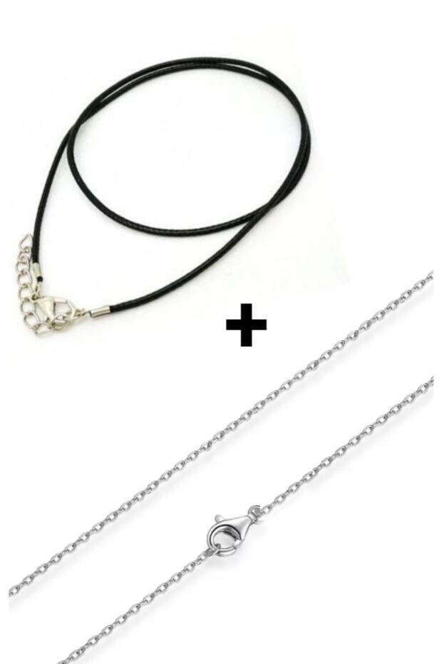 2 Adet Kolye Ipi Ve Zincir - 1