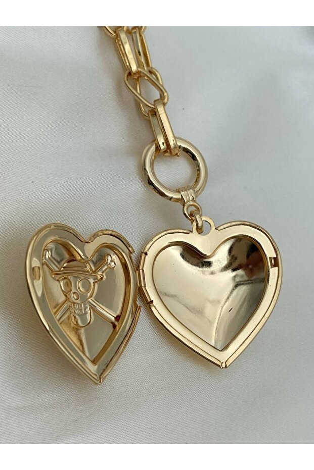 Kapaklı Kalp Kolye - 4