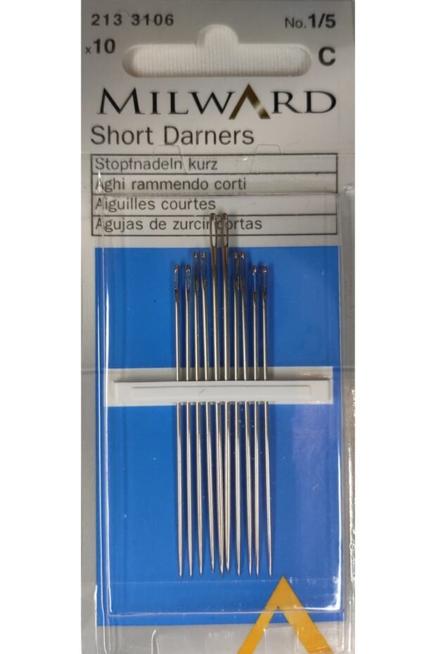 Long Sewing And Brazilian Embroidery Needle No:1/5 Steel Needle