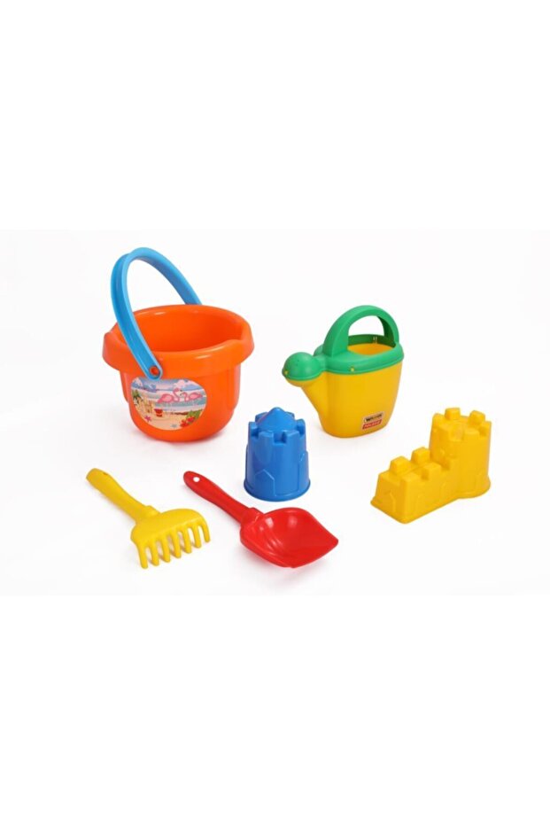 Bucket with Accessories 6 Pieces - Pol-90713
