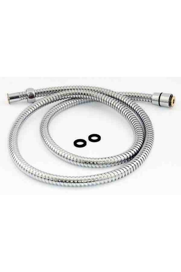 2 Adet Duş Başlığı Ahizesi Telefonu Için Spiral Duş Hortumu 1.5 Metre - 3