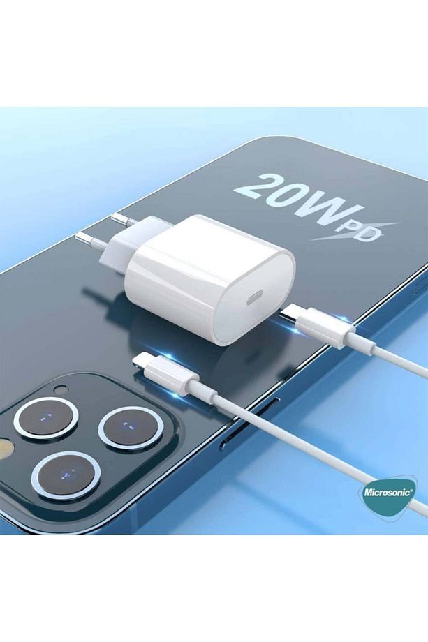 iPhone 16 Pro Max USB-C Güç Adaptörü, Type-C Priz Şarj Cihazı Adaptörü - 3