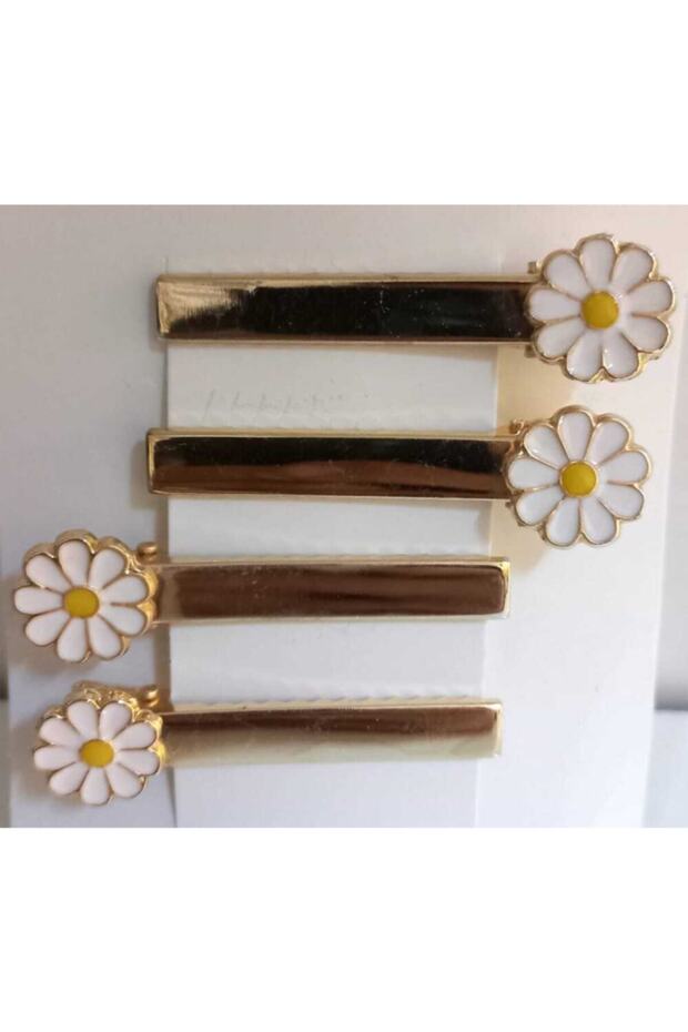 Women's 4-Piece Daisy Clamp Buckle
