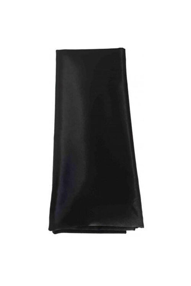 120x50 Cm, Black Cotton Satin Lining Fabric