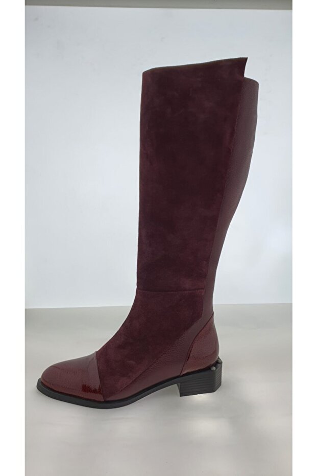 Genuine Leather Suede Boots