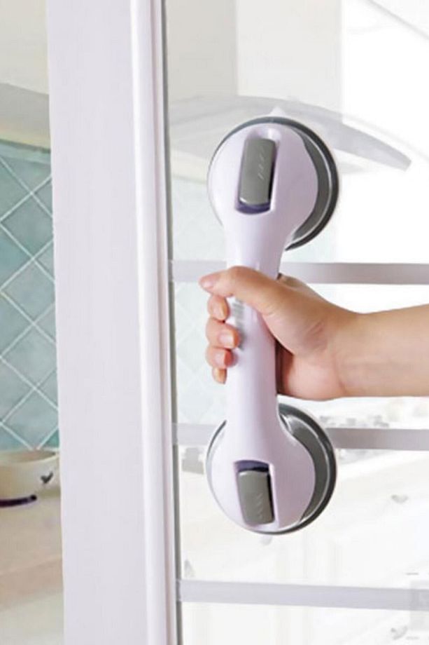 2 Adet Düşme Ve Kayma Önleyici Banyo Tuvalet Vantuzlu Kilitli Tutacak - 3