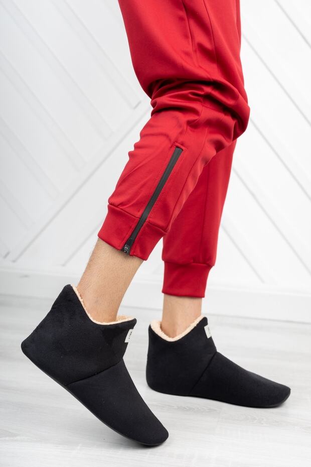 Unisex Panduf Ev Botu Yumuşak Ses Yapmaz Taban - 2