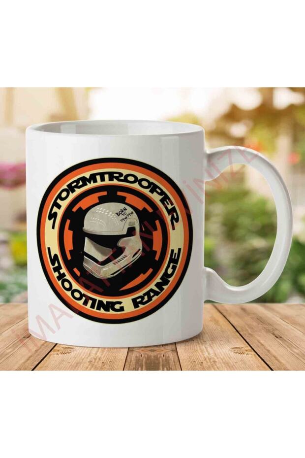 كوب مطبوع على الجانبين من Stormtrooper Shooting Range