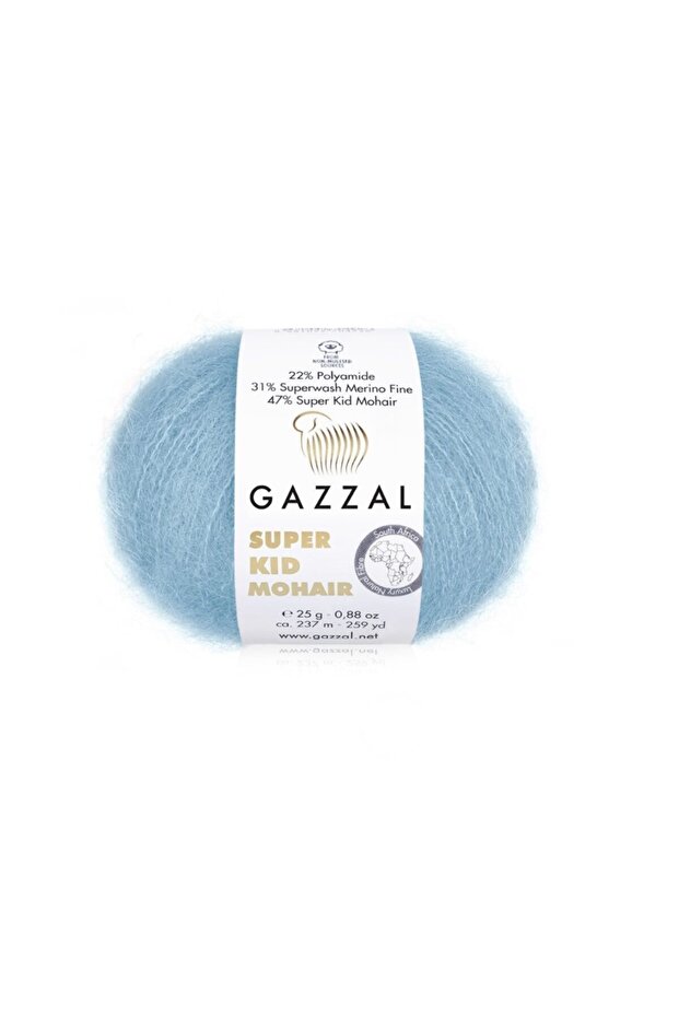 Super Kid Mohair Hand Knitting Yarn 25 Gr 200 Mt -64420