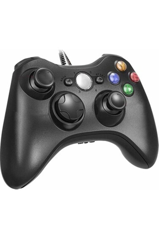 Xbox 360 Pc Uyumlu Gamepad Kol Oyun Kolu Joystick Usb Kablolu Controller - 2