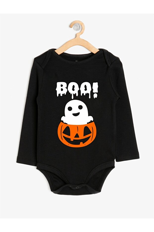 Halloween Costume Model 4 Printed Baby Bodysuit