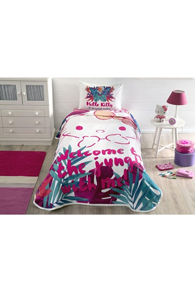 Hello Kitty Jungle Cotton Licensed Pique Set