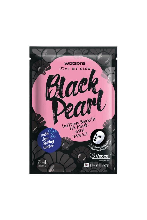 Black Pearl Ha Paper Mask Smoothing 1 Piece