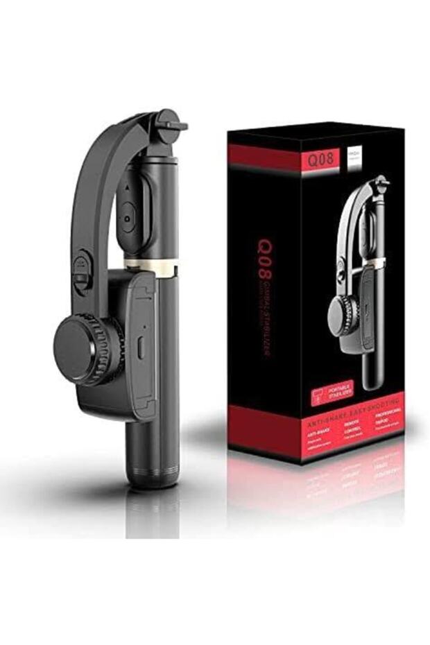 Q08 Bluetooth 360 Derece Döner Başlı Gimball, One Size - 1