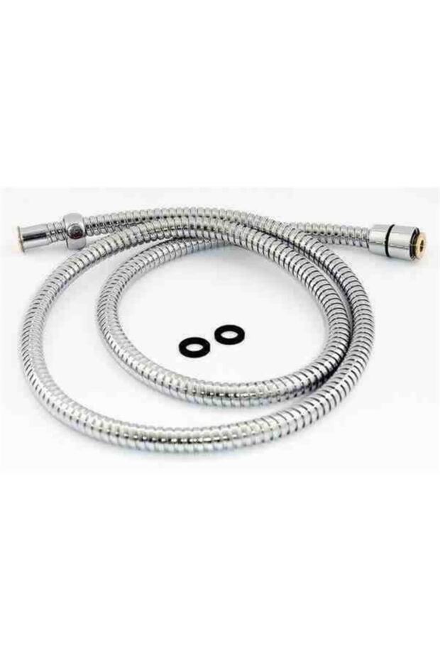 2 Adet Duş Başlığı Ahizesi Telefonu Için Spiral Duş Hortumu 1.5 Metre - 4