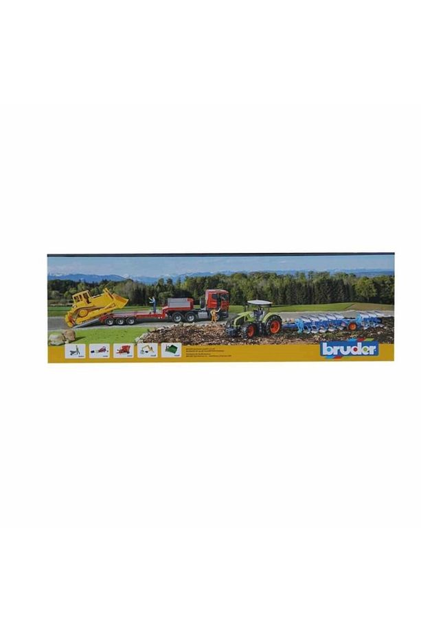 Claas Nectıs 267f Traktör Ve Römork Oyuncak - 7