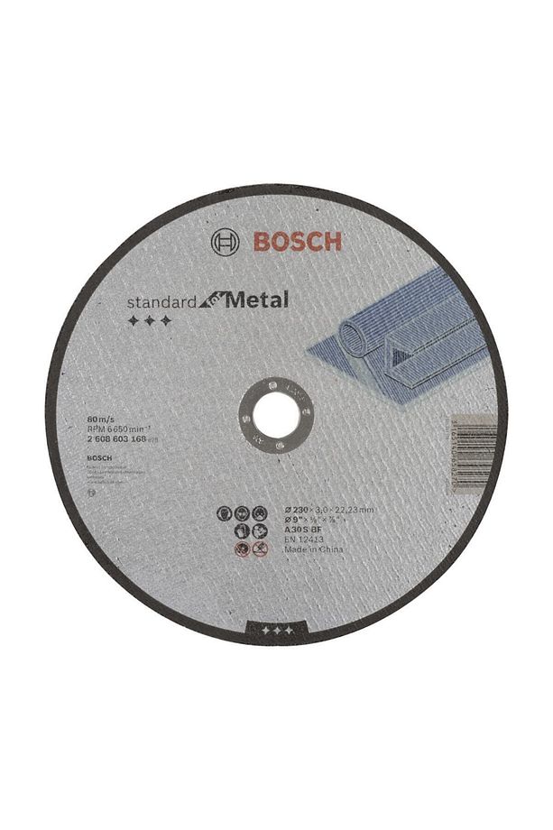 230*3,0 Mm Standard For Metal Düz Aşındırıcı Disk - 1