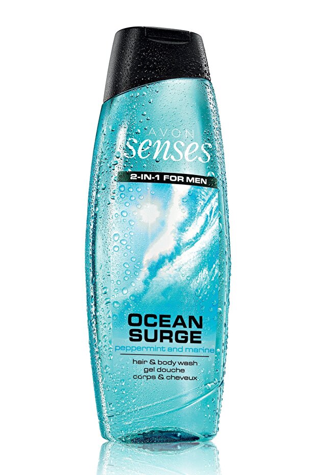 Senses Erkekler İçin Ocean Surge Saç ve Vücut Şampuanı - 500ml - 1