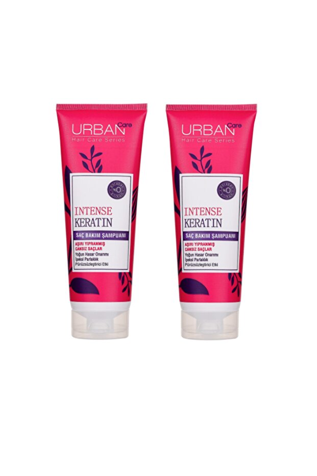 Intense Keratin Hair Care Shampoo 250 ml 2 Pieces