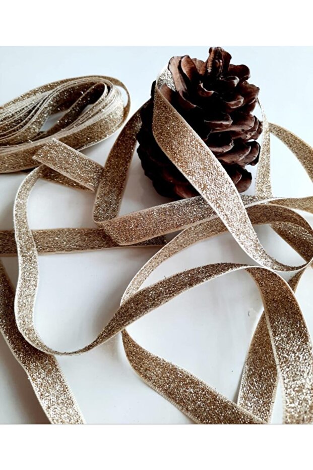 Special Glitter Velvet Ribbon 1.5 cm Takriben 5 Mt