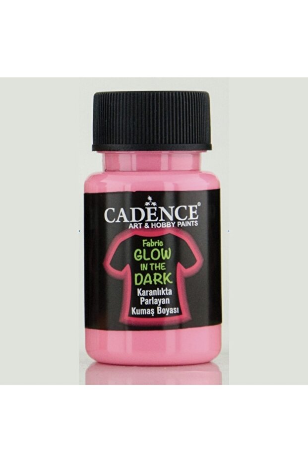 Pembe Kumaş Boyası Glow In The Dark 50 ml - 1