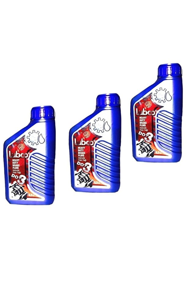 Dot3 Fren Hidrolik Ve Debriyaj Dolum Yağı 500 Ml(3 Adet) - 1