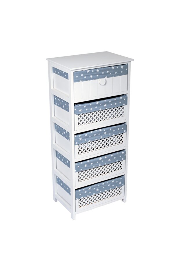 5 Çekmeceli Ahşap Sebzelik - 2