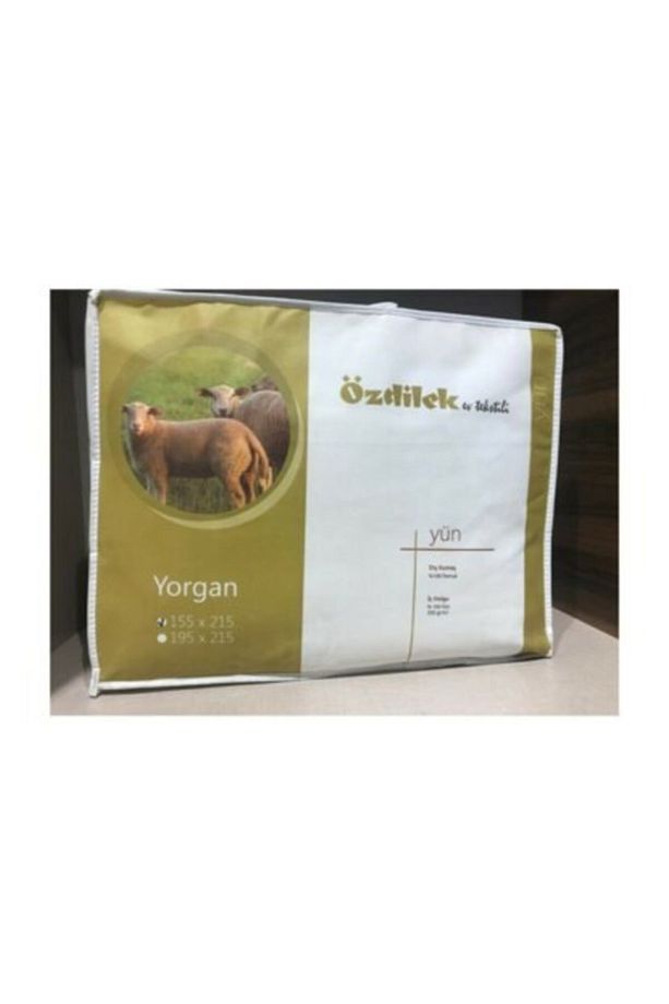 Tek Kişilik Yün Yorgan 155x215 - 2