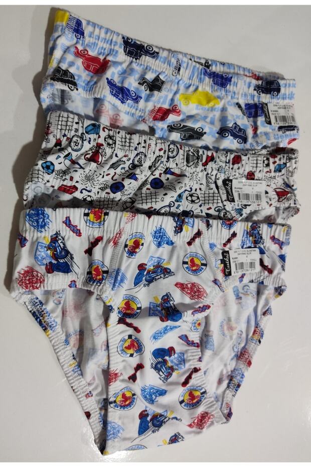 Boy Patterned Panties - 3