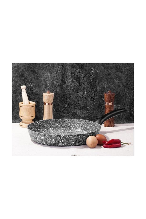 Ultra Granit Tek Kulplu Tava-28 Cm - 3